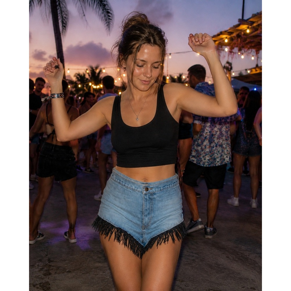 Evil Twin Denim Shorts